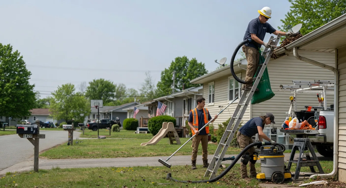 Gutter Installation in Fountain City, IN near me